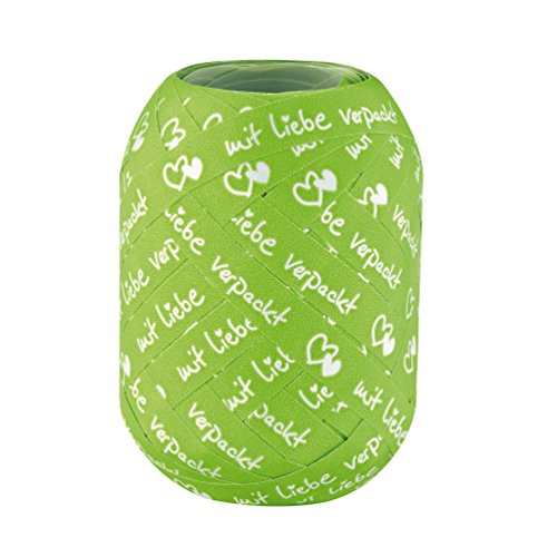 Susy Card 40005553 Zierband Motiv: mit Liebe verpackt grün - Auto & Motorcycle Amazon Germany à 1.99€