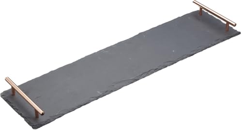 Artesà Slate Serving Platter Tray with Copper Finish... - Amazon Royaume-Uni à 7.93€