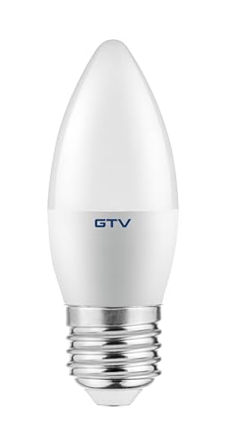 GTV LED Kerzenlampe C30 E27 6,0W 520lm 3000K Warmweiß 230V... - Maison & Cuisine en promo à 0.75€