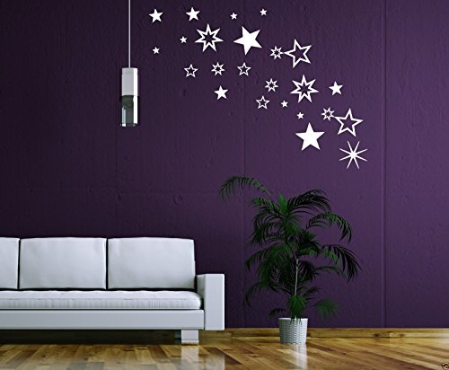 30 selbstklebende Sterne Fensteraufkleber 70001 - lindgrün... - Sports & Fitness Amazon Allemagne à 0.91€