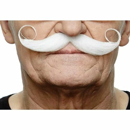 Viving Costumes 203719 Moustache, Multicolore, Taille Unique - Jouets & Jeux Amazon France à 12.99€