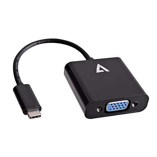 V7 V7UCVGA-BLK-1E Adaptateur USB-C(m) vers VGA(f) Noir - High-Tech & Électronique en promo à 10.09€