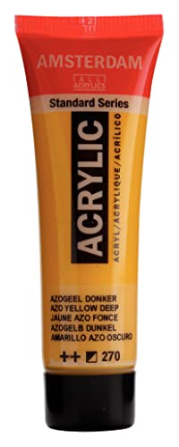 Amsterdam Standard Series Acrylic Paint - Jaune azo foncé... en promo à 2,30€ (-68%) sur Amazon FR