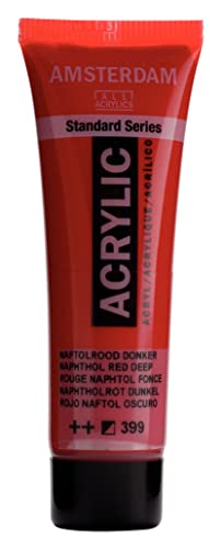 Amsterdam Acrylique 20 ml Naftol rouge profond - Loisirs Créatifs Amazon France à 2.30€