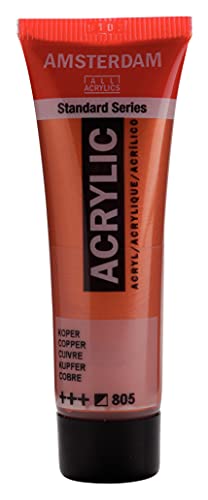 Amsterdam Standard Series Acrylic Tube 20ml Cuivre 805... - Loisirs Créatifs Amazon France à 2.50€