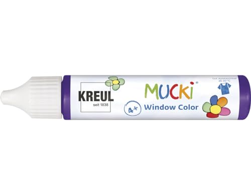 Kreul 24409 – Mucki Window Color, violet, 29 ml, peinture... - Jouets & Jeux Amazon France à 3.18€