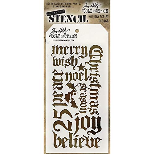 Stampers Anonymous THS066 Tim Holtz Layered Stencil... - Amazon Royaume-Uni à 4.03€