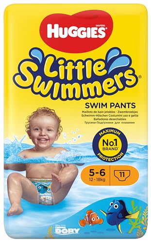 Huggies Little Swimmers Lot de 11 couches de bain jetables... - Maison & Cuisine Amazon France à 7.06€