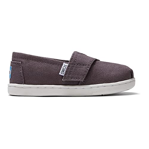 TOMS TINY ALPARGATA Grey Canvas UK3.0 - Amazon Royaume-Uni à 8.28€