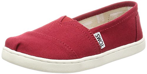 TOMS YOUTH ALPARGATA Red Canvas UK1.5 - Mode & Vêtements Amazon France à 14.87€