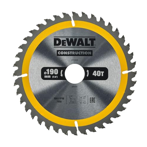 DeWalt DT1945-QZ Hoja para sierra circular portátil para... - DIY & Tools Amazon Spain à 12.66€
