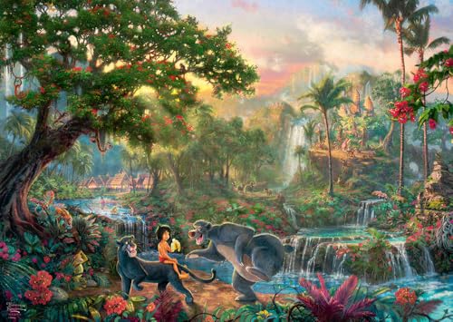 Schmidt Spiele 59473 Thomas Kinkade, Disney, Dschungelbuch... - Jouets & Jeux Amazon Allemagne à 9.11€