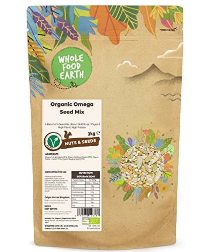 Wholefood Earth Bio-Omega-Samenmischung 3 kg Eine Mischung... - High-Tech & Électronique Amazon Allemagne à 17.85€
