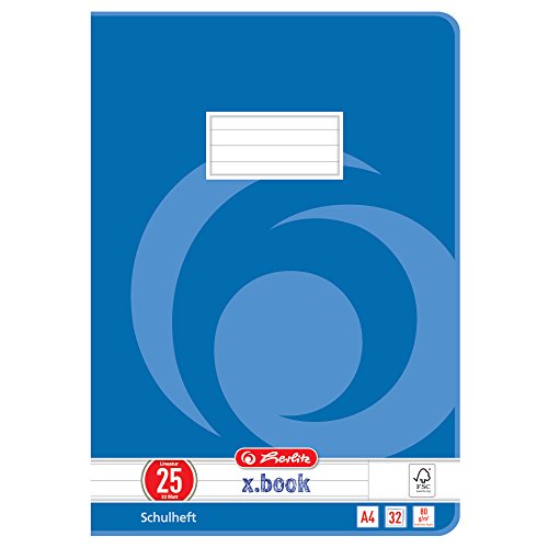 Herlitz - Quaderni formato A4, 32 pagine, a righe con... - Maison & Cuisine Amazon Italie à 11.20€