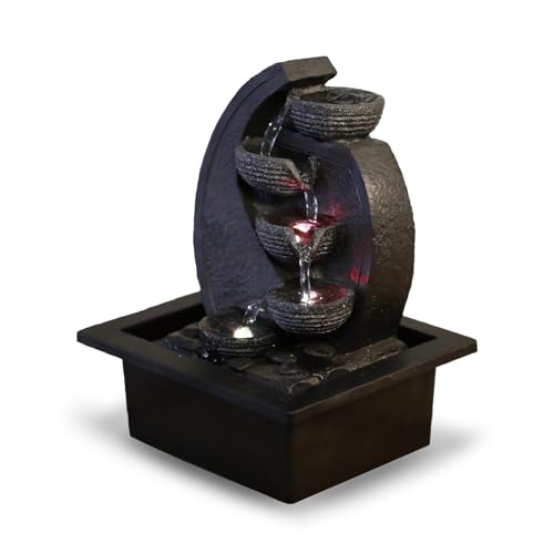 Zen'Light, Cascata-V2 Fontana poliresina, Colore:... - Maison & Cuisine Amazon Italie à 43.88€