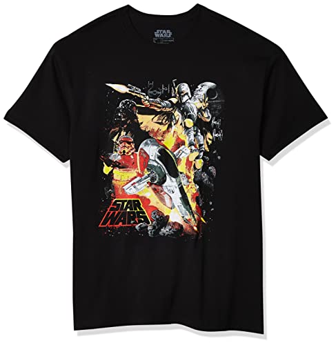 Star Wars Maglietta da Uomo Force Hunter Graphic, Nero, L - Mode & Vêtements Amazon Italie à 19.52€