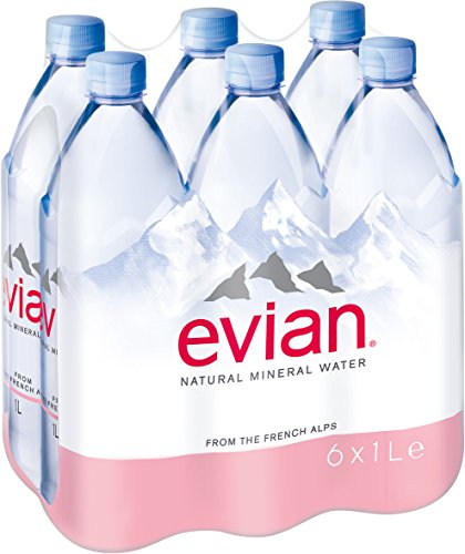 Evian Premium EINWEG (6 x 1 l) - Épicerie Amazon Allemagne à 4.99€