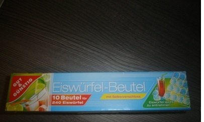 GUT & GÜNSTIG Eiswürfel- Beutel mit Selbstverschluss 10... - High-Tech & Électronique Amazon Allemagne à 0.69€