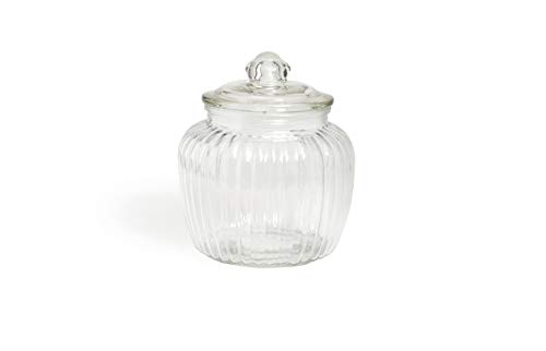 Excelsa Chic - Tarro de Cristal Transparente, 14,5 x 14,5 x... - Amazon Spain à 15.44€