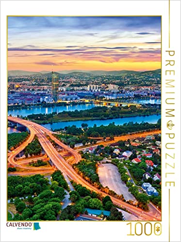 CALVENDO Puzzle Die Stadt Wien an der schönen blauen Donau... - Jouets & Jeux en promo à 27.47€