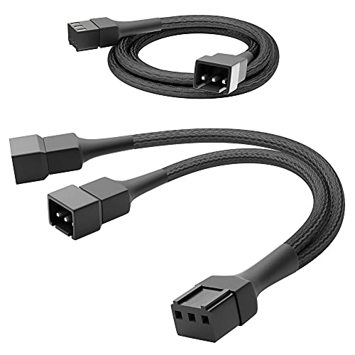 KabelDirekt – 90cm 3-pin fan extension cable + 15cm 3-pin... - High-Tech & Électronique Amazon Royaume-Uni à 2.37€