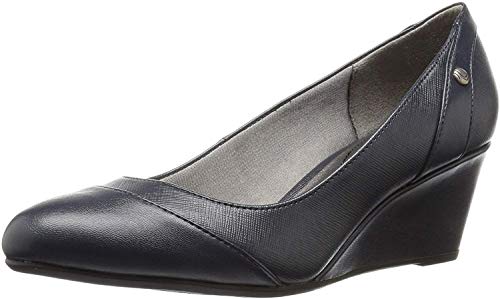 LifeStride Dreams, Bomba de cuña Mujer, Azul Marino... - Amazon Spain à 17.97€
