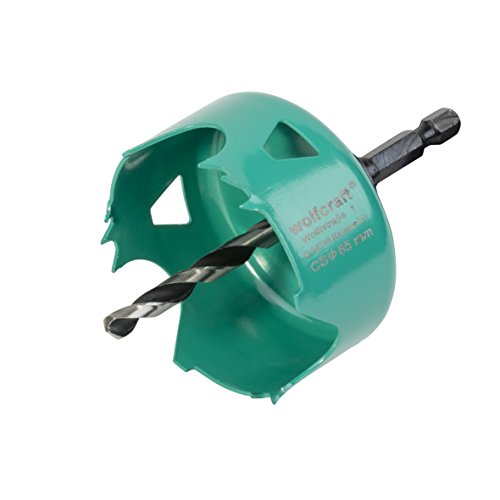 wolfcraft 5967000 Trépan Plaquiste en Acier Carbone, Bleu... - Maison & Cuisine en promo à 12.79€