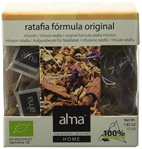 ALMA Ratafia Infusion Spéciale 15 Pyramides 52,5 g en promo à 5,32€ (-63%) sur Amazon FR