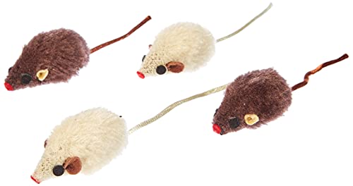 Nobby Souris en Peluche avec Hochet 4 Pièces - Jouets & Jeux Amazon France à 3.39€