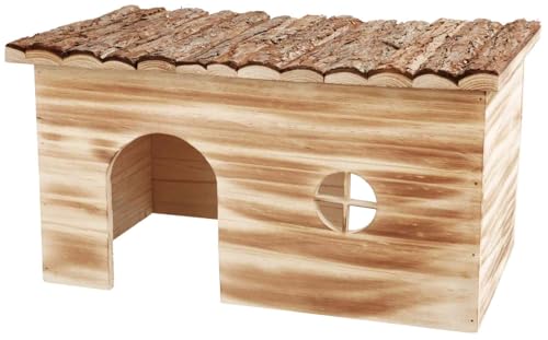 TRIXIE Faule Grete Natural Living flammé Bois House-Parent - Animalerie Amazon France à 42.03€