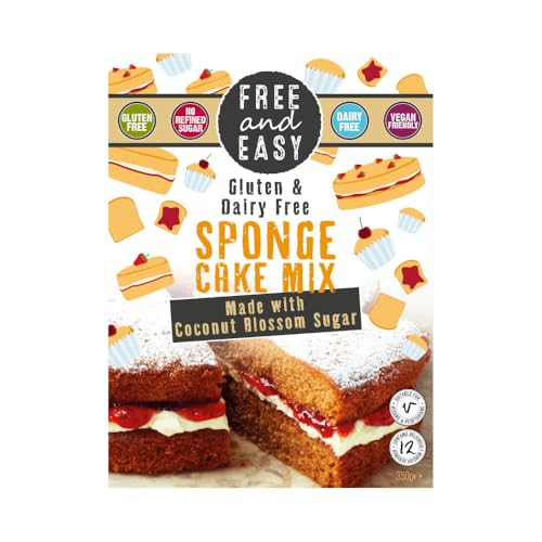 Free and Easy Sponge Cake Mix, 350g - Versatile, Organic... - Amazon Royaume-Uni à 2.50€
