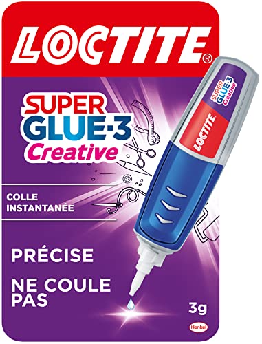 Loctite Colle Super Glue-3 Creative (stylo de 3 g) – gel... - Sports & Fitness Amazon France à 4.05€