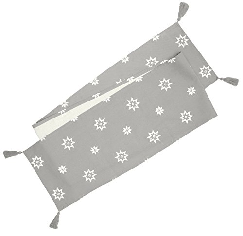 Ragged Rose Tischläufer Xmas Silber grau Sterne - Home & Kitchen Amazon Germany à 7.86€