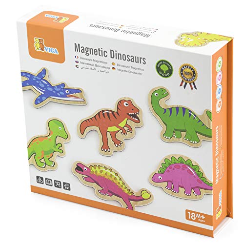 Viga Toys - Dinosaures Magnétiques - 20 Pcs., 50289 - Jouets & Jeux Amazon France à 14.99€