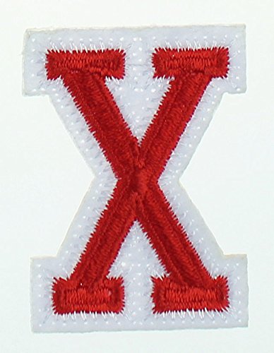 RECHERE Letter Alphabet Uppercase Embroidered Iron On Patch... - Loisirs Créatifs Amazon Royaume-Uni à 1.29€