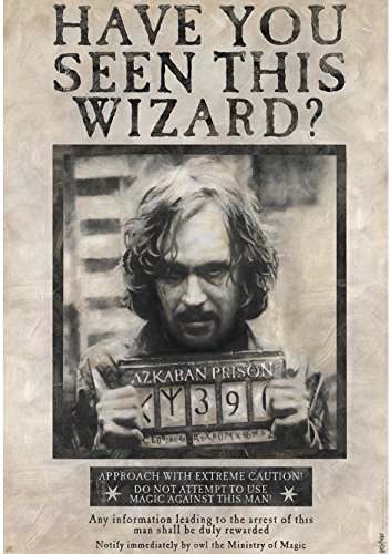 ABYstyle - HARRY POTTER - Poster - Wanted Sirius Black... - Maison & Cuisine Amazon Espagne à 4.99€