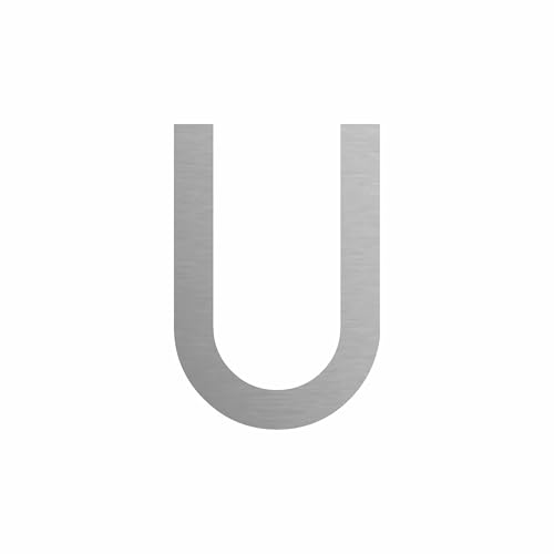 Buchstaben Aufkleber, wetterfest, einzelner Buchstabe "U"... - Fournitures Bureau Amazon Allemagne à 0.99€
