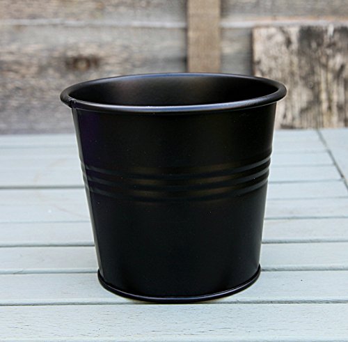 Spring life 13cm Metal tin herb flower pot planter sweet... - Maison & Cuisine Amazon Royaume-Uni à 1.80€