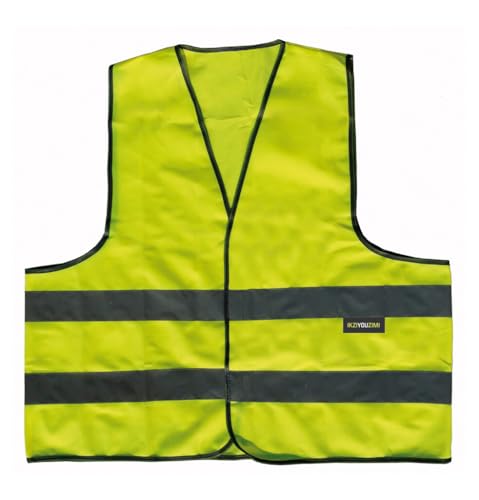 Gilet réfléchissant jaune fluo pour adulte - L - Mode & Vêtements Amazon France à 15.32€