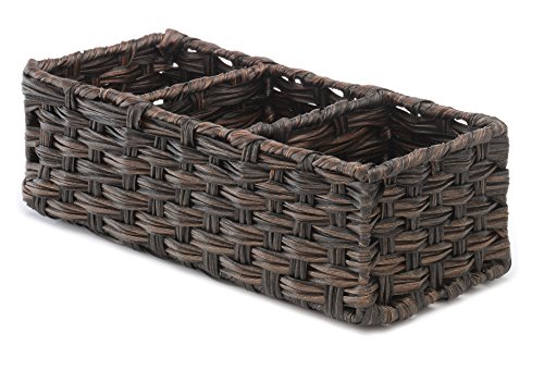 Whitmor Split Rattique Surmatelas pour réservoir Bois flotté - Maison & Cuisine en promo à 17.22€