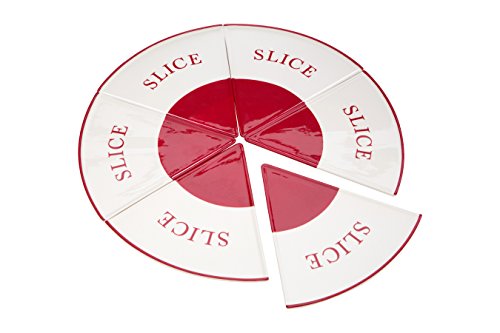 Premier Housewares Hollywood Pizza Slice Plates, Red/Cream... - Beauty & Fragrances Amazon UK à 6.49€