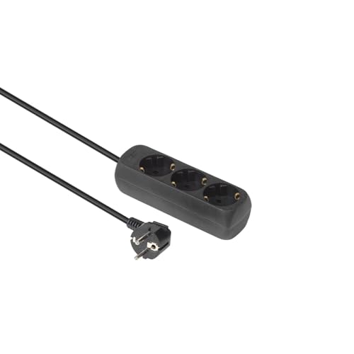 Microconnect - 3-Way schuko 5m Black (gru0035b) - Maison & Cuisine Amazon Royaume-Uni à 9.90€