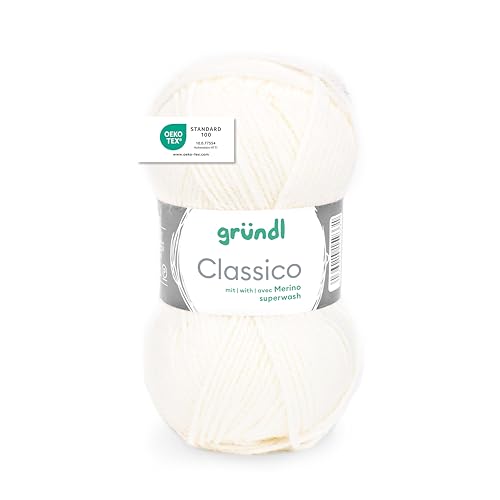 Gründl Laine Classico – laine épaisse pour tricoter et... en promo à 4,99€ (-57%) sur Amazon FR