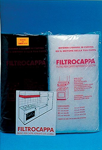 Filtre pour hotte laine + charbon 50 x 90 cm 10 pièces - Auto & Moto Amazon France à 9.53€