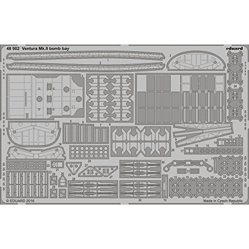 EDP48902 - Eduard Photoetch 1:48 - Ventura Mk.II Bomb Bay... - Loisirs Créatifs Amazon Espagne à 8.23€