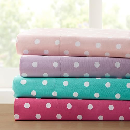 MI ZONE Ultra Soft Sheet Set, Cotton, Seafoam Polka Dot... - Maison & Cuisine Amazon Royaume-Uni à 6.25€