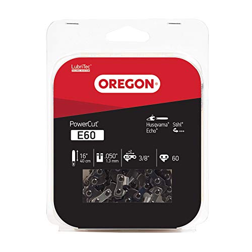 Oregon E60 PowerCut Sägekette, 40,6 cm - DIY & Tools Amazon Germany à 20.17€