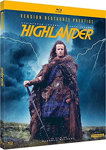 Highlander [Édition Prestige - Version Restaurée] [Blu-ray] en promo à 16,84€ (-57%) sur Amazon FR