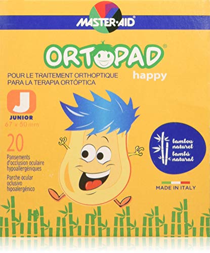 Parche Ocular Ortopad Happy Junior 20U - Beauté & Parfums Amazon France à 7.70€