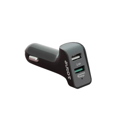 Auto-T 540309 Cargador 12/24 V 2USB Express Carga 2.4 A - Auto & Moto en promo à 14.96€
